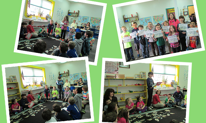 Brookeside Elementary Students Celebrate National Poetry Month