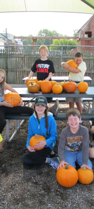 Pumpkin Harvesting 2014 – Brookeside Montessori School Garden