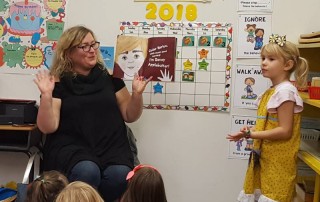 Pennsylvania Dutch Author, Rachel E. Yoder reads Penny Olive at Brookeside