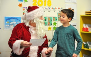 Santa Visit to Brookeside Montessori School 2018 - 4