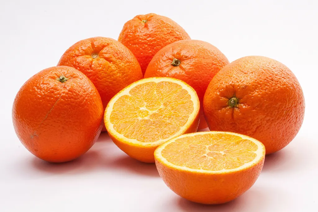 Navel Oranges Healthy Snack